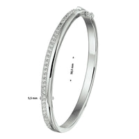 vDam Zilveren Bangle Zirkonia 1330151