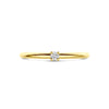 vDam 14k Geelgouden Ring met Diamant 4032016