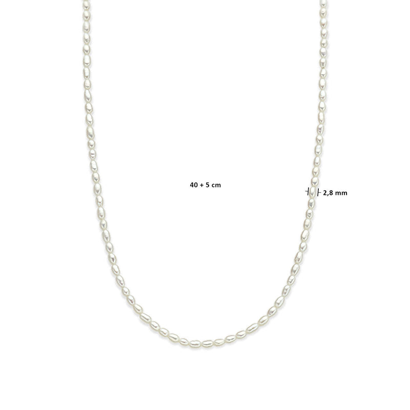 vDam 14k Geelgouden Parel Collier 4028710