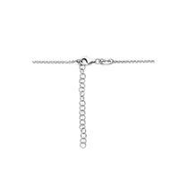 vDam Zilveren Gerhodineerde Ketting met Hart 1338361