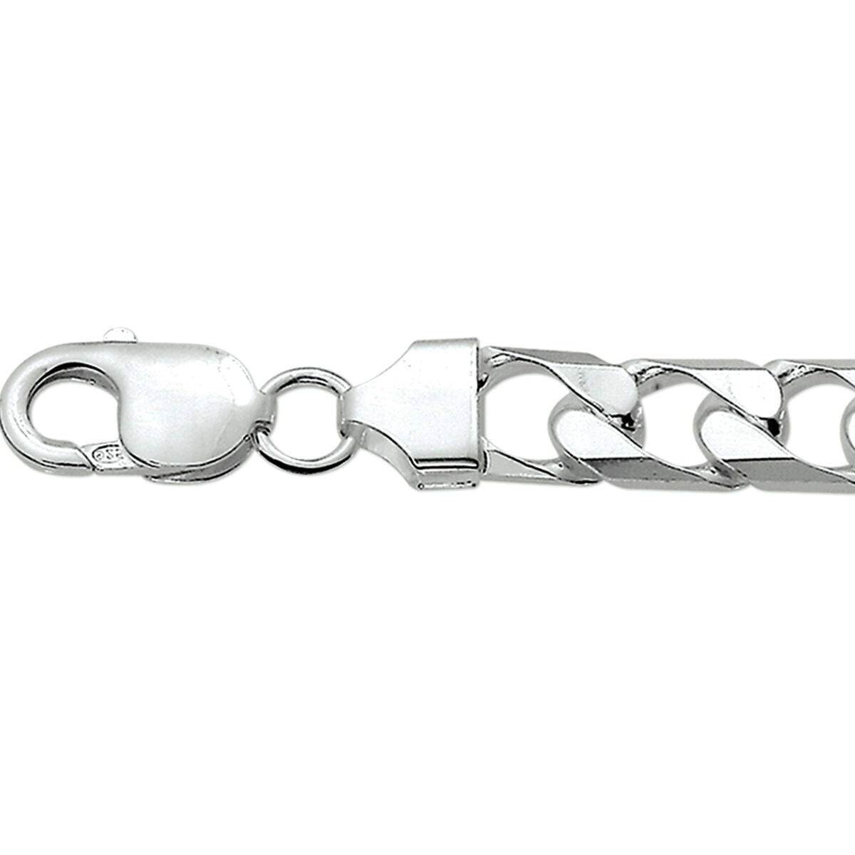 Gourmette armband zilver 10.06292