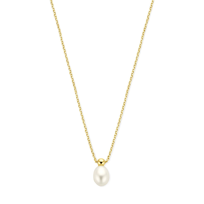 vDam 14k Geelgouden Collier met Parel 4031845