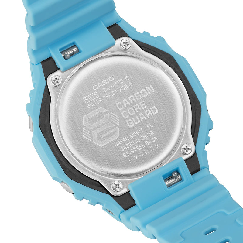 Casio G-Shock Baby Blauw Youth GA-2100-2A2ER