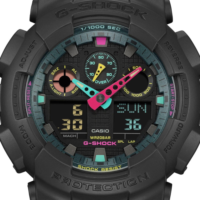 Casio G-Shock Multi-Fluorescent GA-100MF-1AER