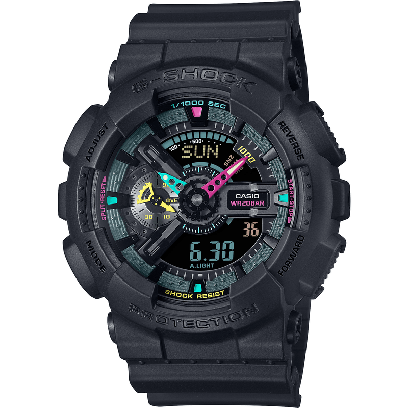 Casio G-Shock Multi-Fluorescent GA-110MF-1AER