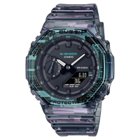 Casio G-shock digital glitch GA-2100NN-1AER