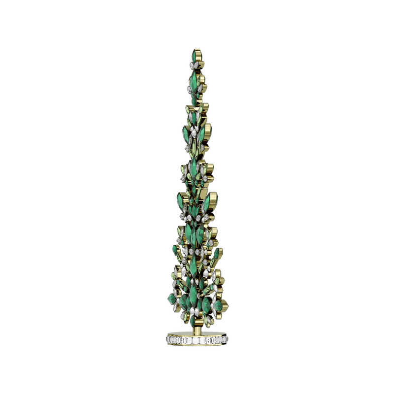 Swarovski Kerstboom Gema Groen 5691040