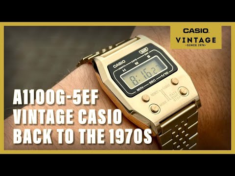Casio vintage A1100G-5EF