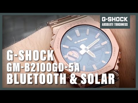 Casio G-Shock Staal Rosé GM-B2100GD-5AER