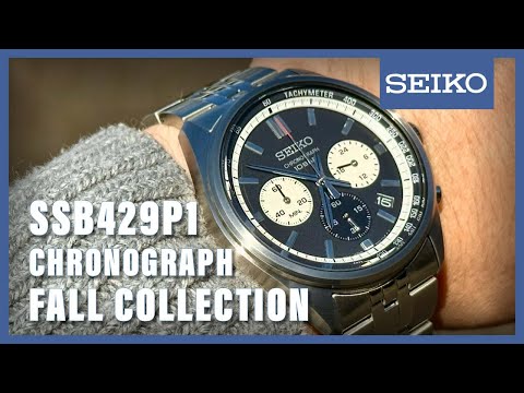 Seiko Chronograaf Horloge SSB429P1