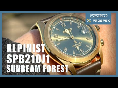 Seiko Prospex Alpinist Sunbeam Forest SPB210J1