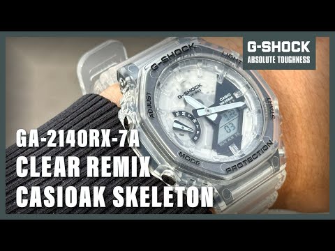 Casio G-Shock Clear Remix GA-2140RX-7AER