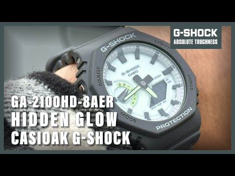 Casio G-Shock Hidden Glow GA-2100HD-8AER