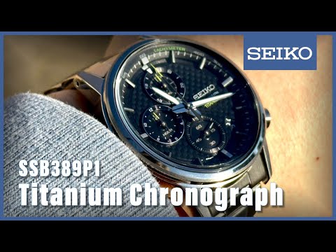 Seiko Heren Titanium SSB389P1