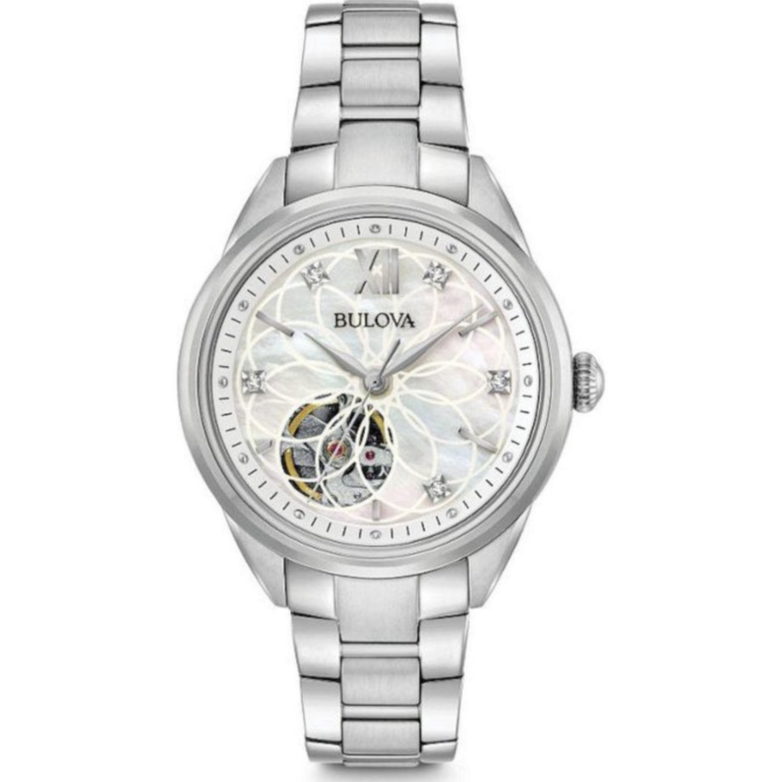 Bulova dames horloge 96P181