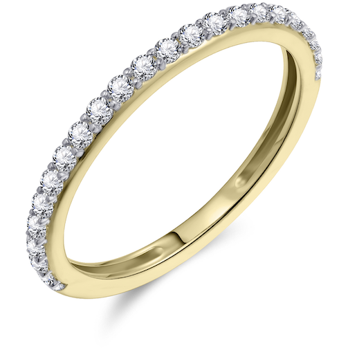 Gouden Ring met zirkonia VGR019