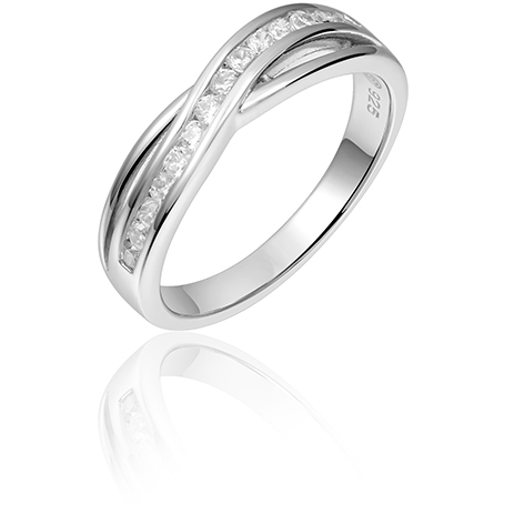Zilveren Ring met Zirconia | R101