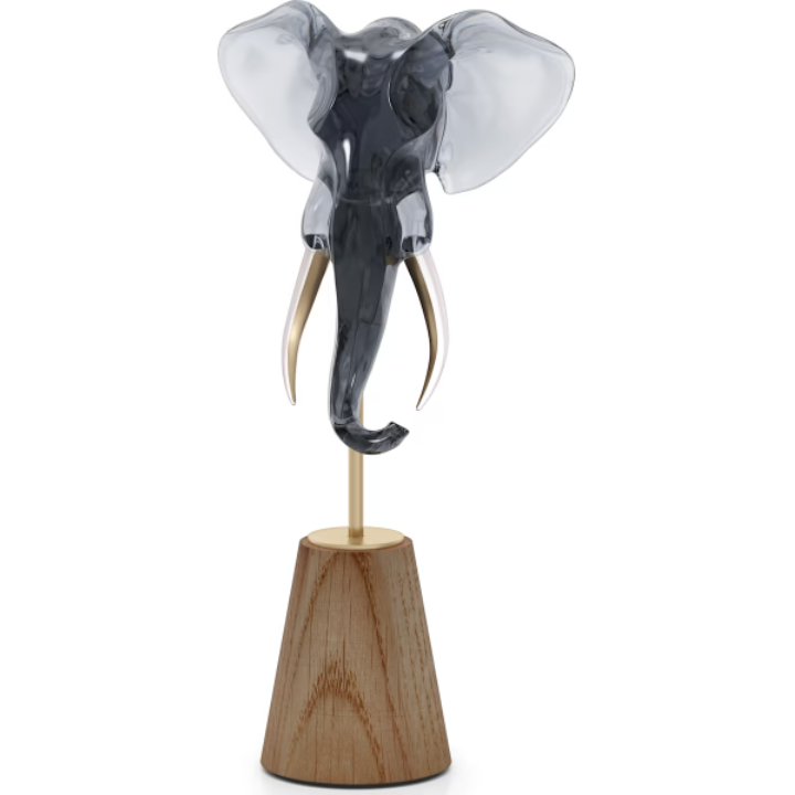 Swarovski Elegance of Africa Elephant Head Ujamaa 5608547