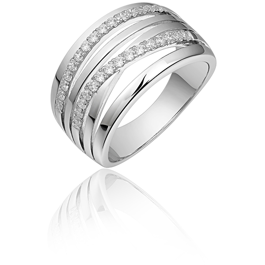 Zilveren ring R055